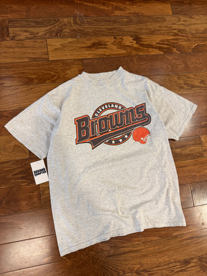 90s Cleveland Browns Logo 7 Tee (XL)