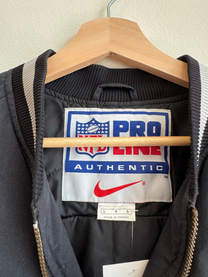 90s Oakland Raiders Nike Pro Line Jacket (L)
