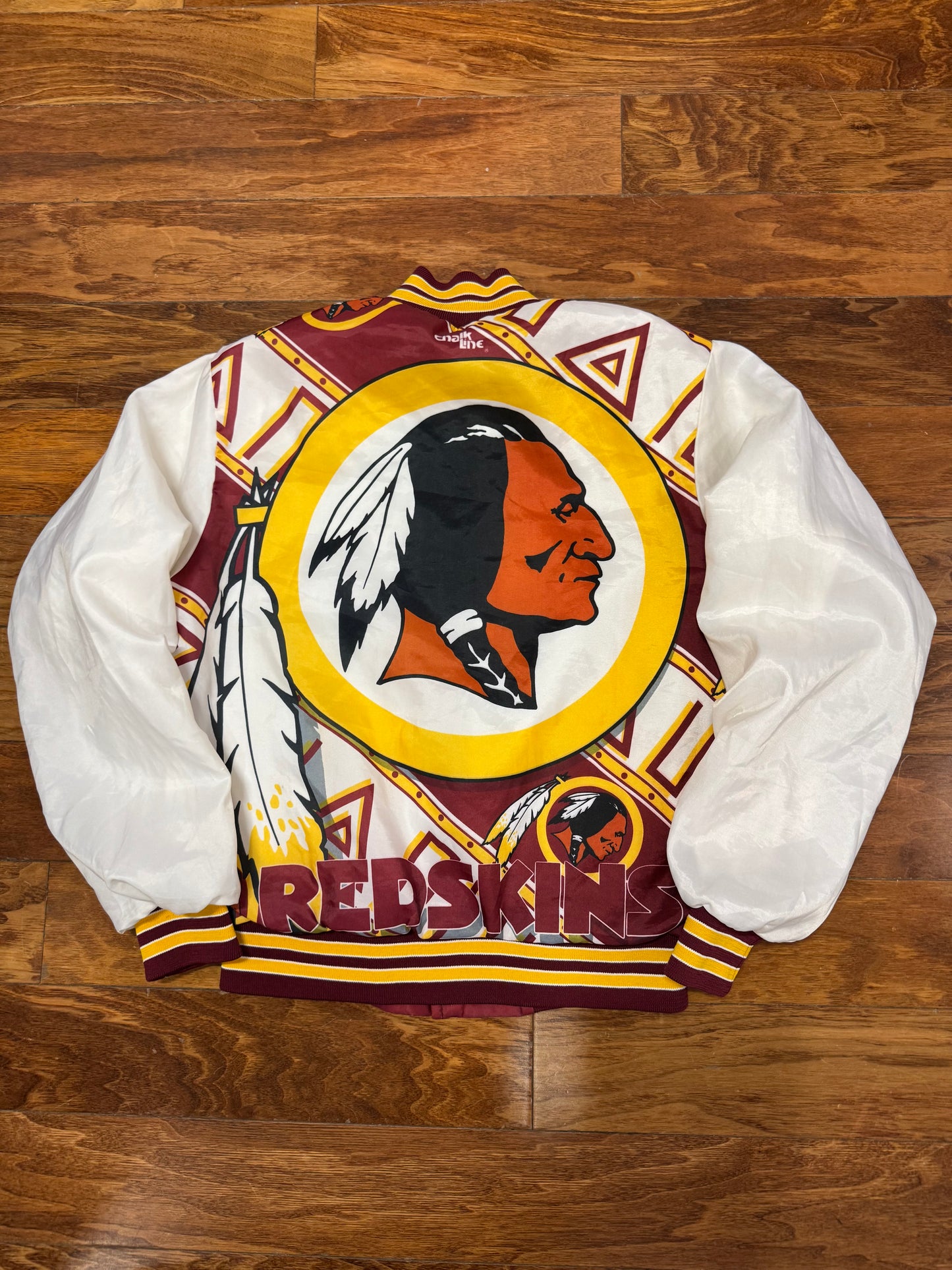 90s Washington Redskins Fanimation Satin Vintage Jacket (S)