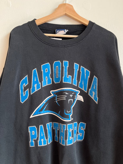 1993 Carolina Panthers Black Bike Crewneck (XL)