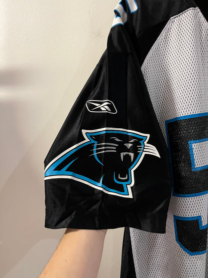 00s Carolina Panthers Dan Morgan Split Color Reebok Jersey (XL)