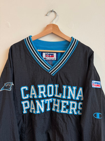 90s Carolina Carolina Panthers Champion Spell Out Windbreaker (L)
