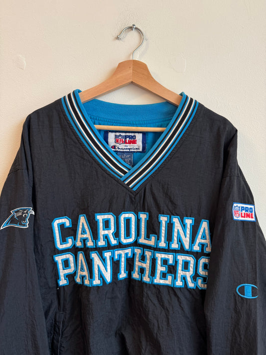 90s Carolina Carolina Panthers Champion Spell Out Windbreaker (L)
