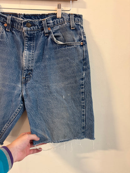 90s Levi’s 505 Orange Tab Shorts (36)