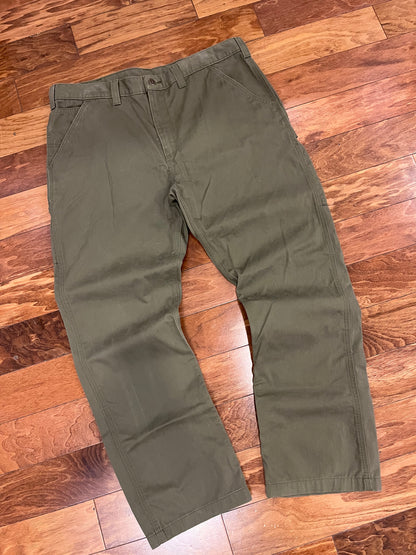 2016 Carhartt Olive Carpenters Pants (40 x 32)
