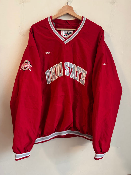 90s Ohio State Reebok Windbreaker (L)