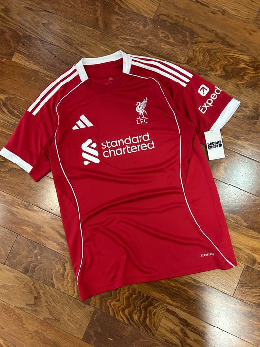 Liverpool FC Adidas Deadstock Soccer Jersey 2025 Kit (M)