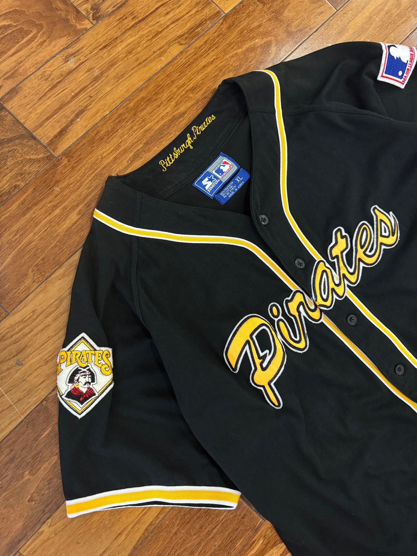 90s Pittsburgh Pirates Starter Script Jersey (XL)