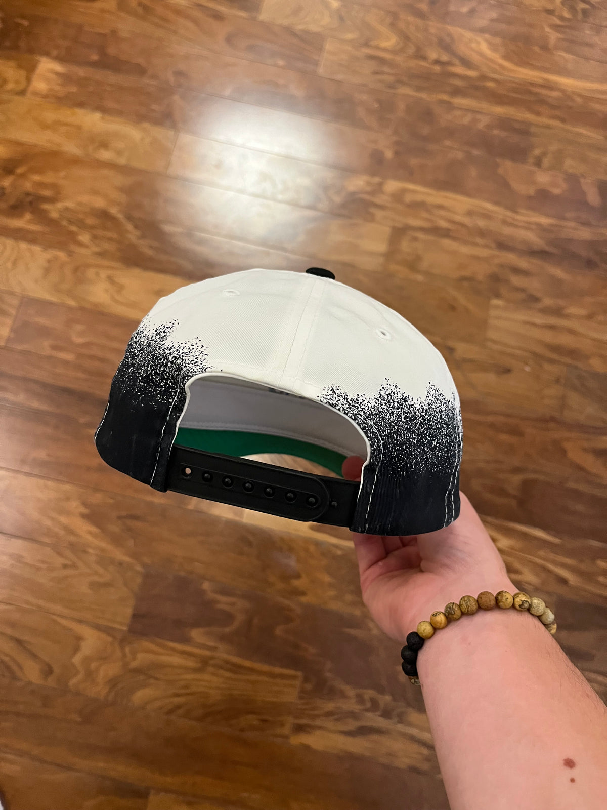 90s Carolina Panthers Splatter Logo Hat (OS)