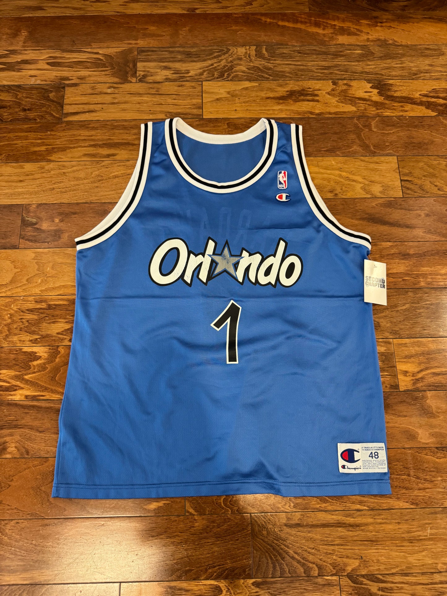 90s Penny Hardaway Orlando Magic Champion Jersey (L)