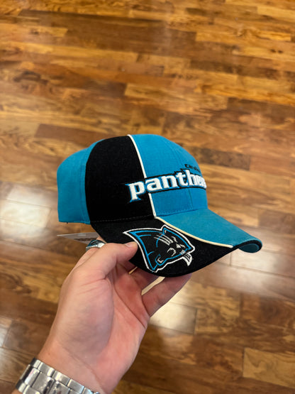 00s Carolina Panthers Deadstock Blue Spell Out Hat (OS)