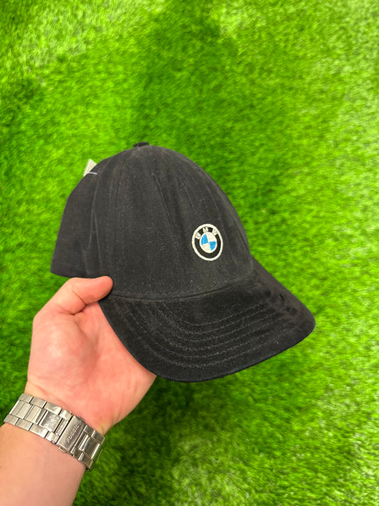 90s BMW Lifestyle Promo Vintage Adjustable Black Hat (OS)
