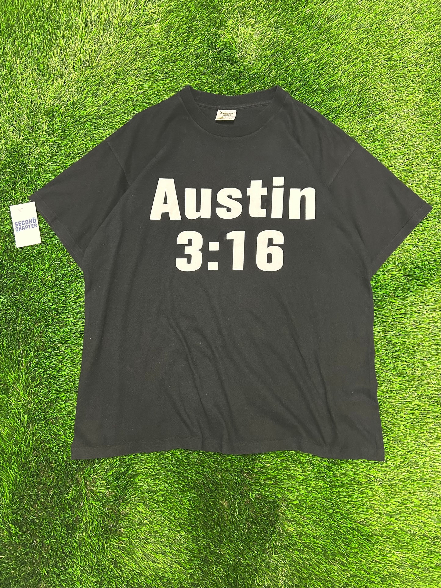 90s Stone Cold Steve Austin WWE Austin 3:16 Skull Vintage Wrestling Grail Tee (XL)