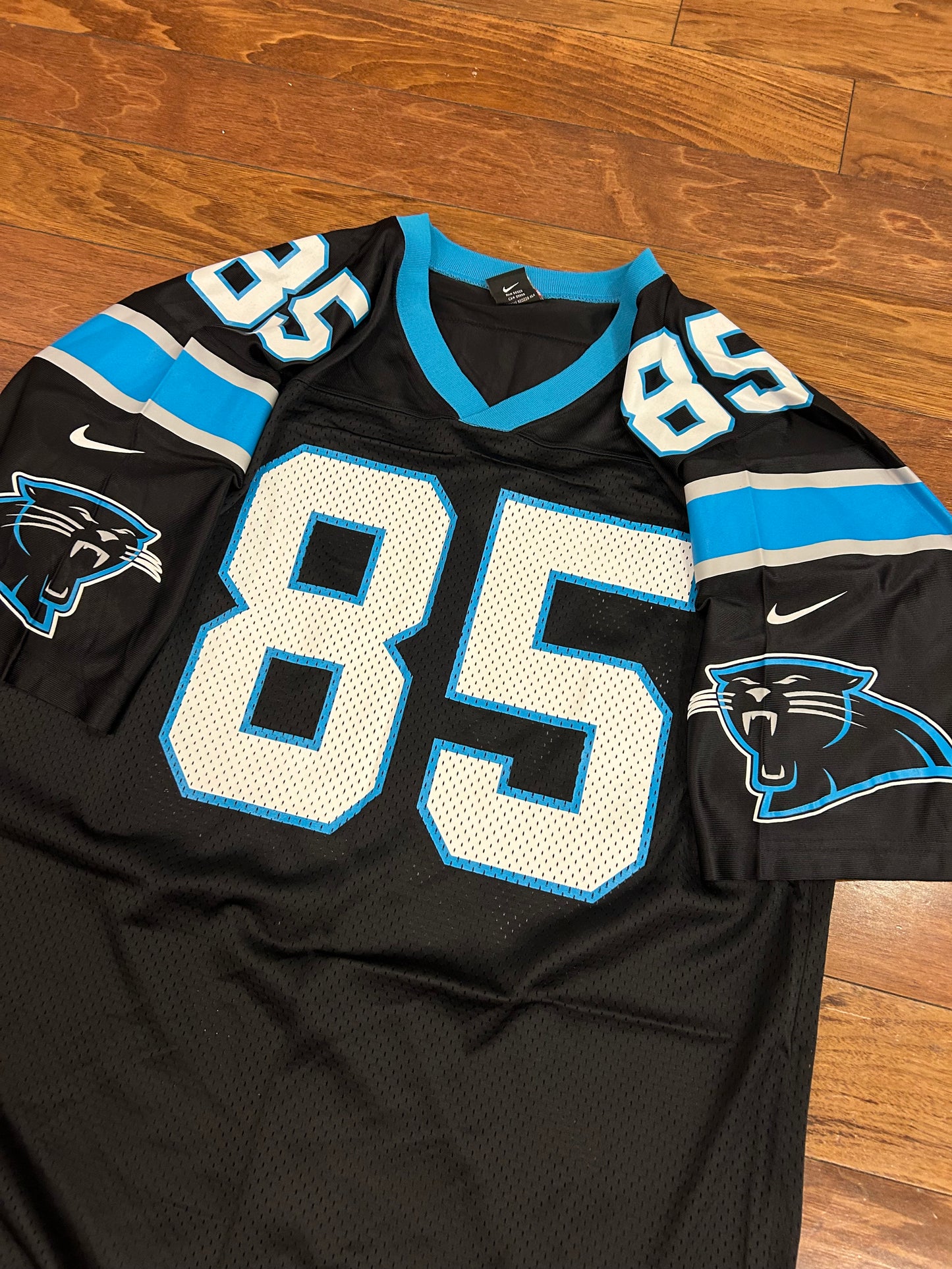 2001 Carolina Panthers Wesley Walls Nike Jersey (L)