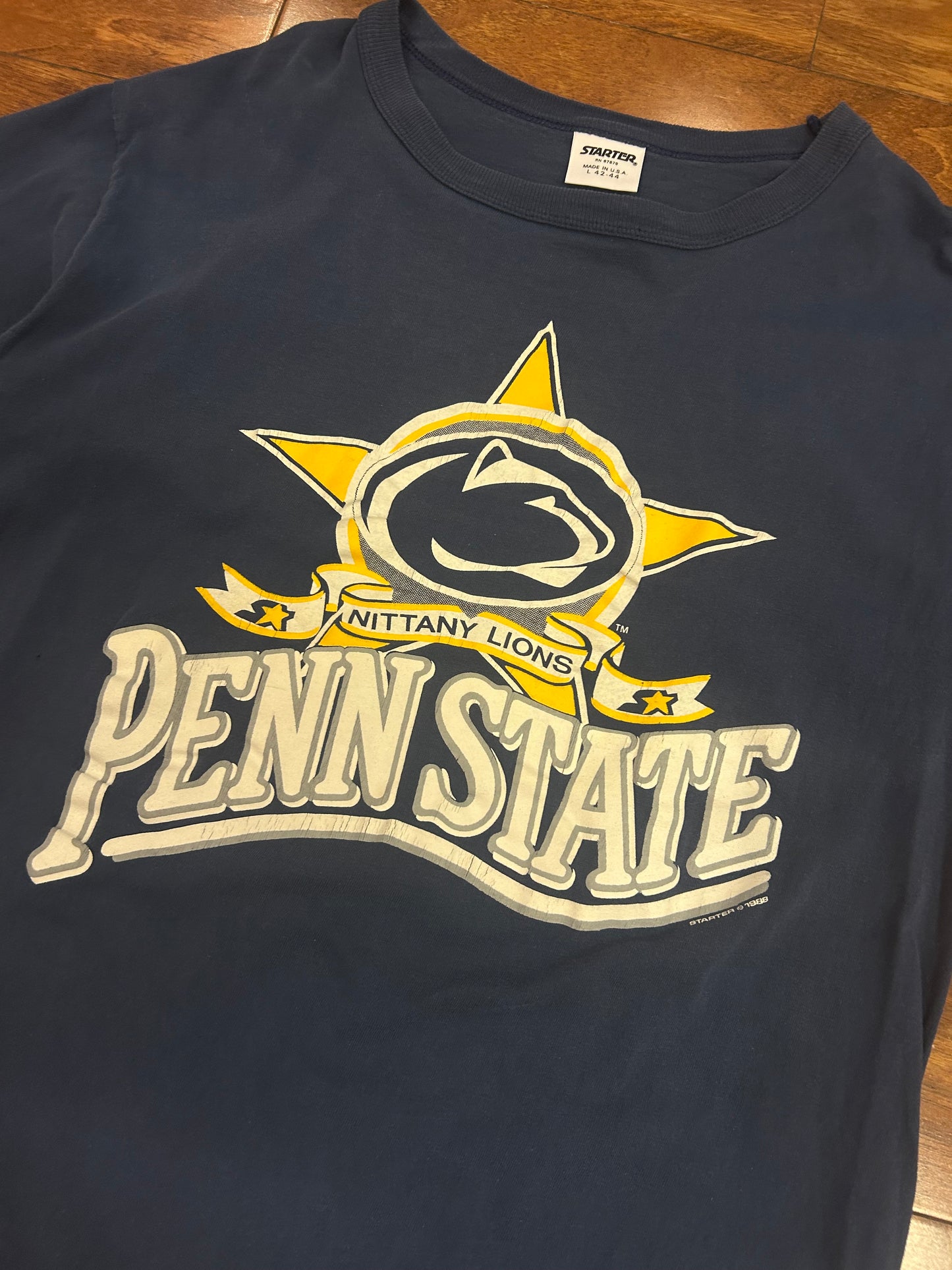 1988 Penn State University Vintage Starter Tee (L)