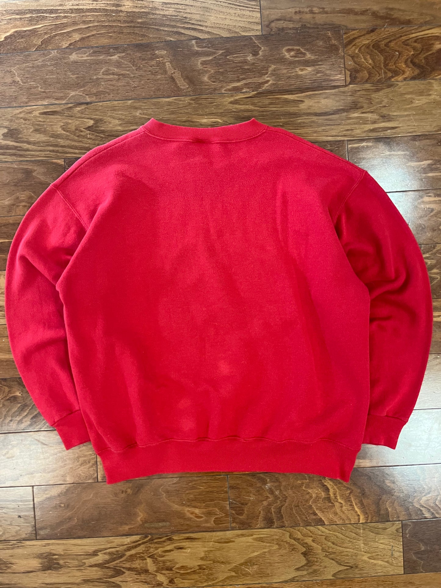 90s Kansas City Chiefs Helmet Crewneck (L)