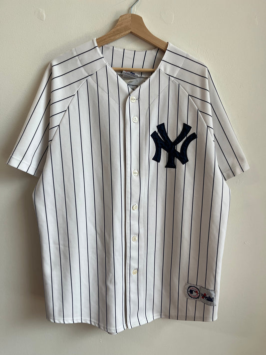 90s New Yankees Paul O'Neill Majestic Yankees Jersey (L)
