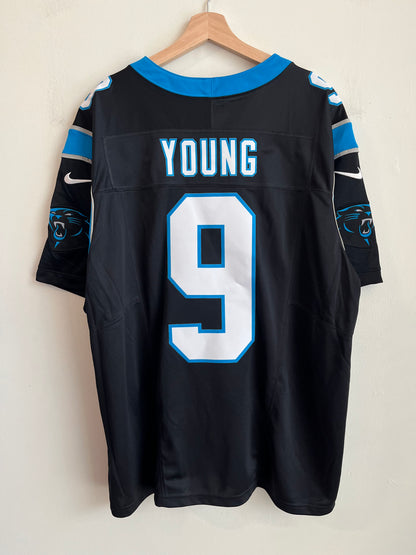 2023 Carolina Panthers Bryce Young Deadstock Nike Vapor F.U.S.E Stitched Jersey (XXL)