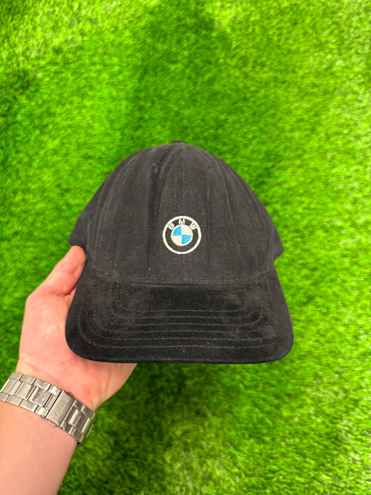 90s BMW Lifestyle Promo Vintage Adjustable Black Hat (OS)