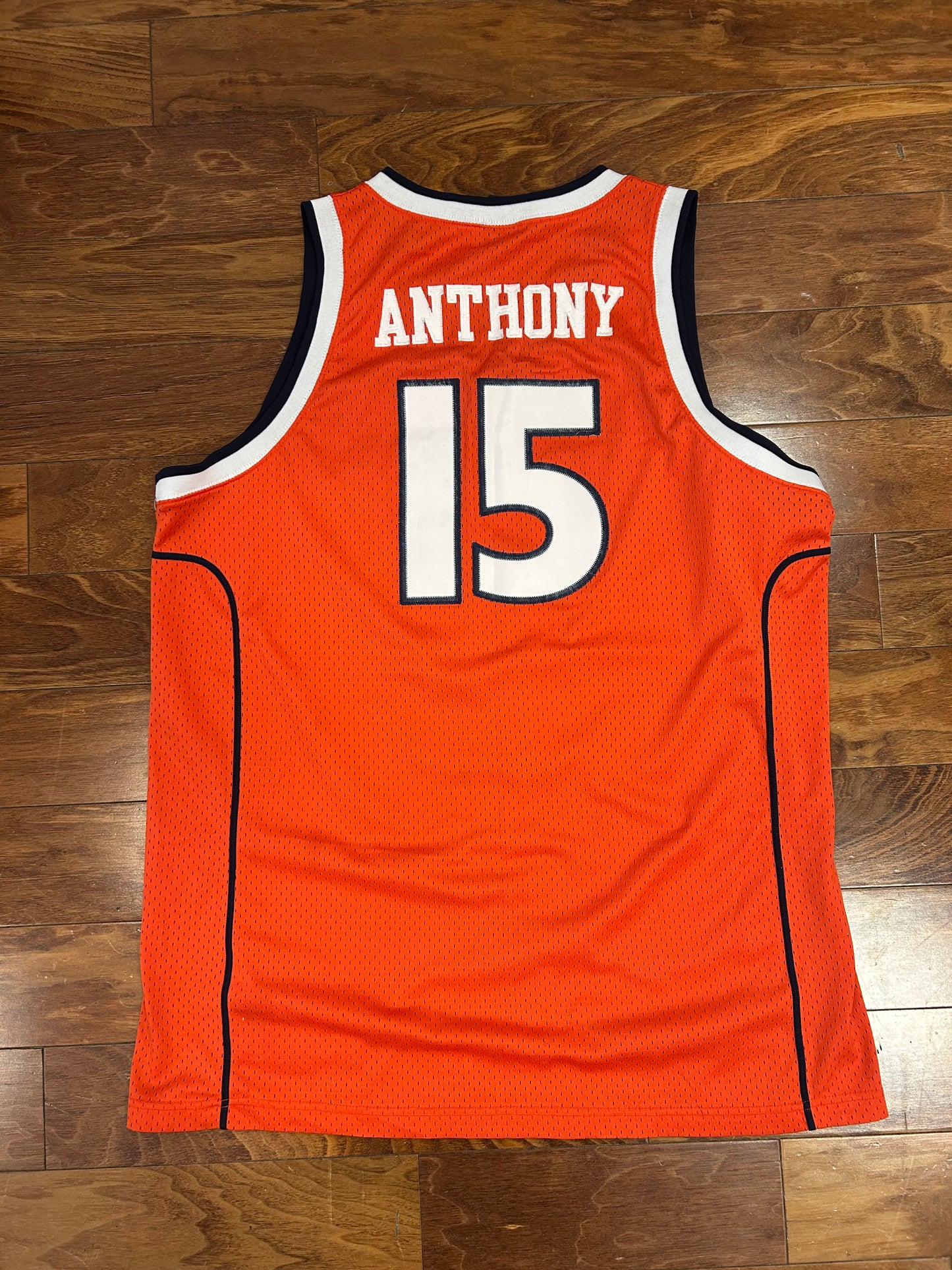 2004 Syracuse Carmelo Anthony #15 Vintage Nike Team College Jersey (XL)
