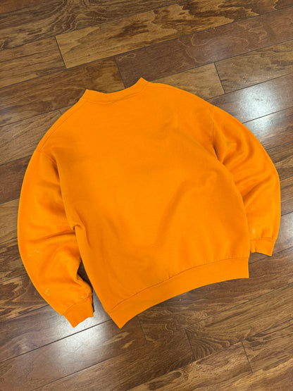 90s University of Tennessee Logo Spell Out Red Oak Vintage Crewneck (M)