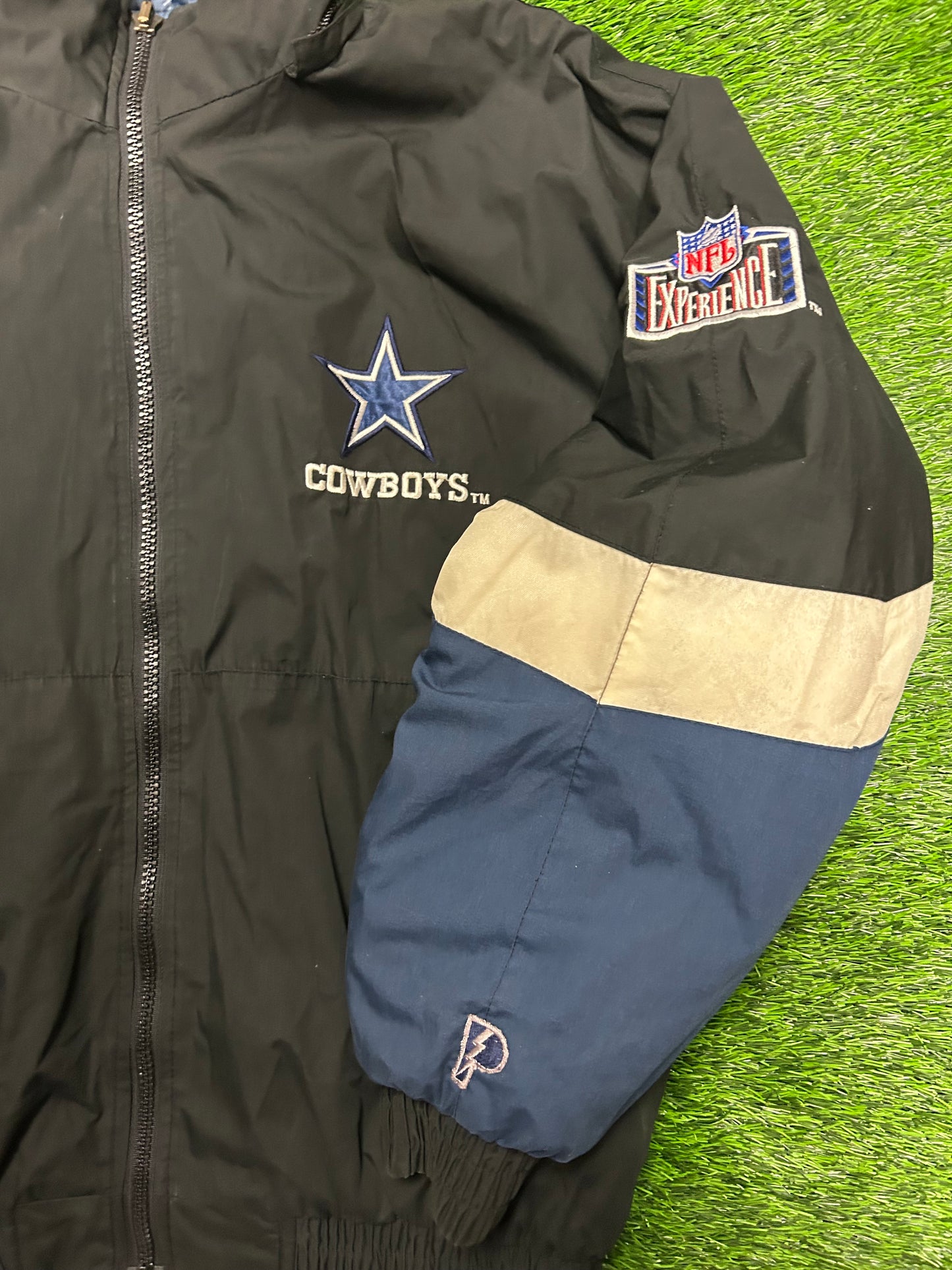 90s Dallas Cowboys Reversible Pro Player Puffer Jacket (XL)