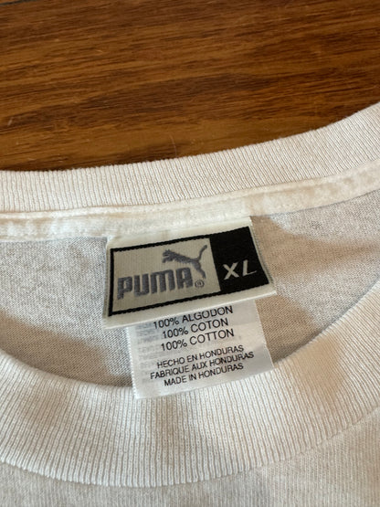 2000 New York Yankees Subway Series Vintage Puma MLB Cropped Tee (XL)