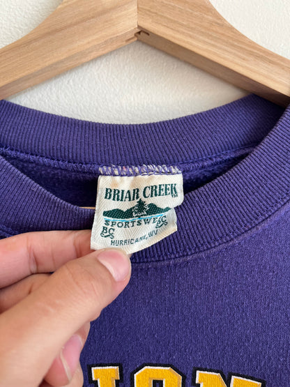 2004 LSU National Champions Purple Crewneck (L)