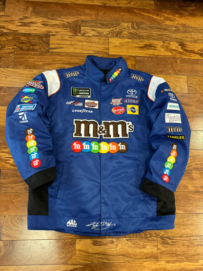 2018 Kyle Busch Joe Gibbs M&M Racing Nascar Jacket (XXL)