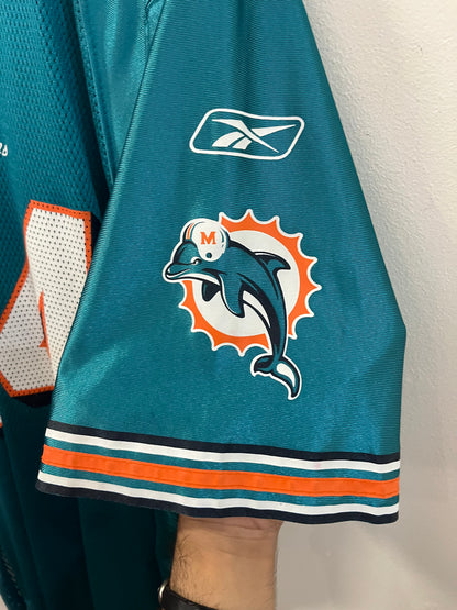 00s Miami Dolphins Ricky Williams Reebok NFL Jersey (L)