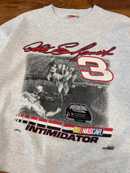 90s Dale Earnhardt Sports Image Graphic Nascar Crewneck (XL)