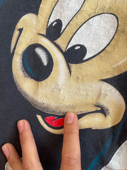 90s Disney Designs Ghost Faded Mickey Mouse Breakthrough Tee (XL)
