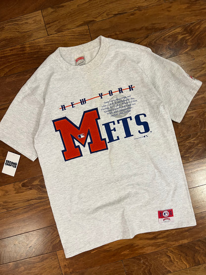 1992 New York Mets Vintage Nutmeg Tee (L)