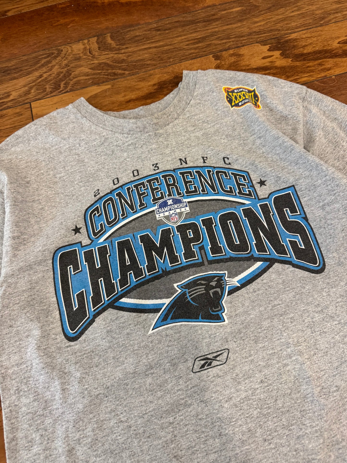 2003 Carolina Panthers Conference Champs Tee (M)