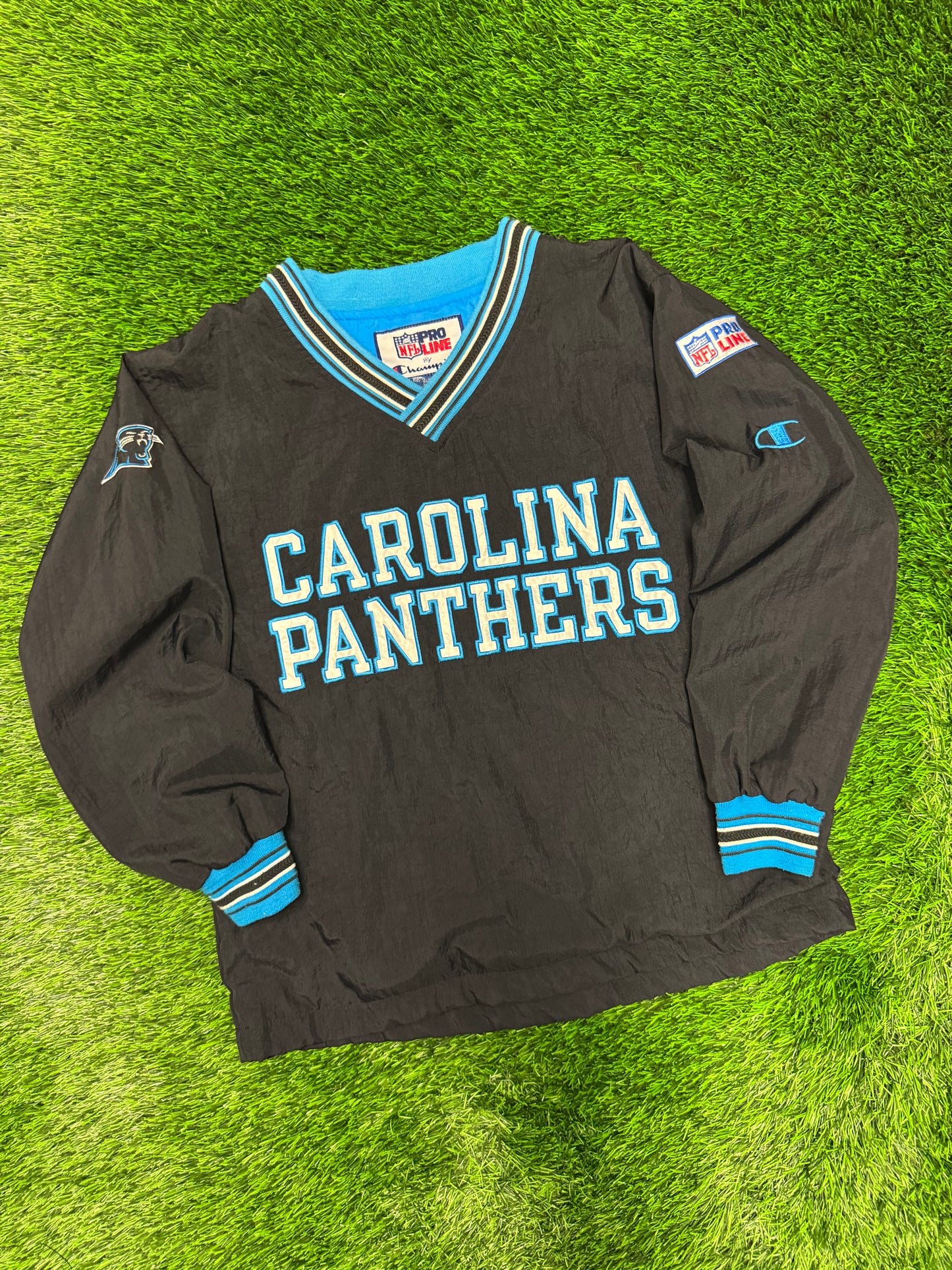 90s Carolina Panthers Champion Windbreaker (L)