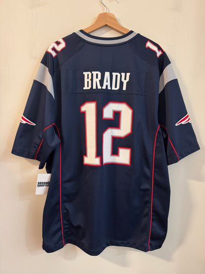 2010s New England Patriots Tom Brady Nike Home Jersey (XL)