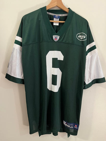 2010s New York Jets Mark Sanchez Reebok NFL Jersey (XL)