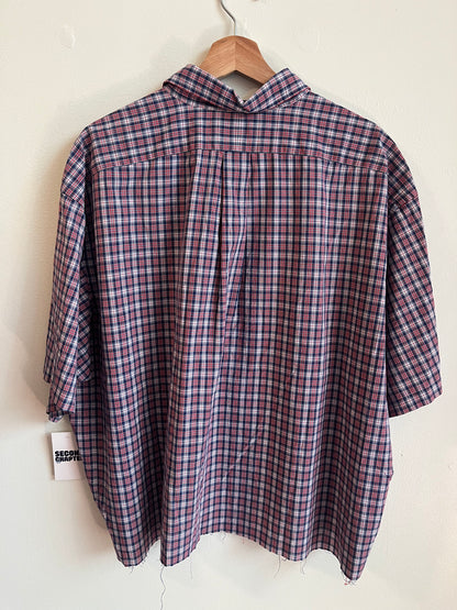 00s Polo Ralph Lauren Cropped Essential Polo Shirt (XXL)