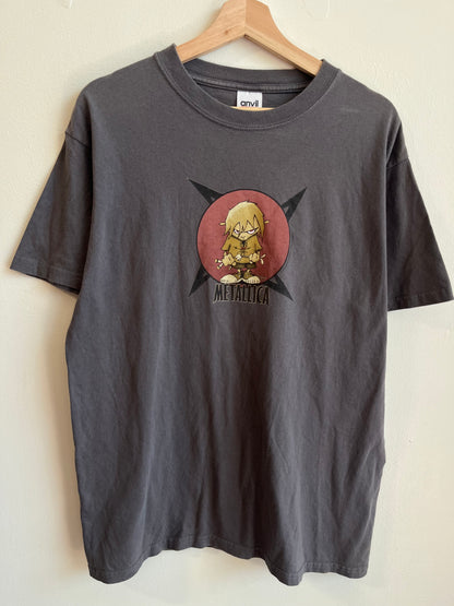 1999 Metallica "Rabbit Kid" Vintage Band Music Tee (L)