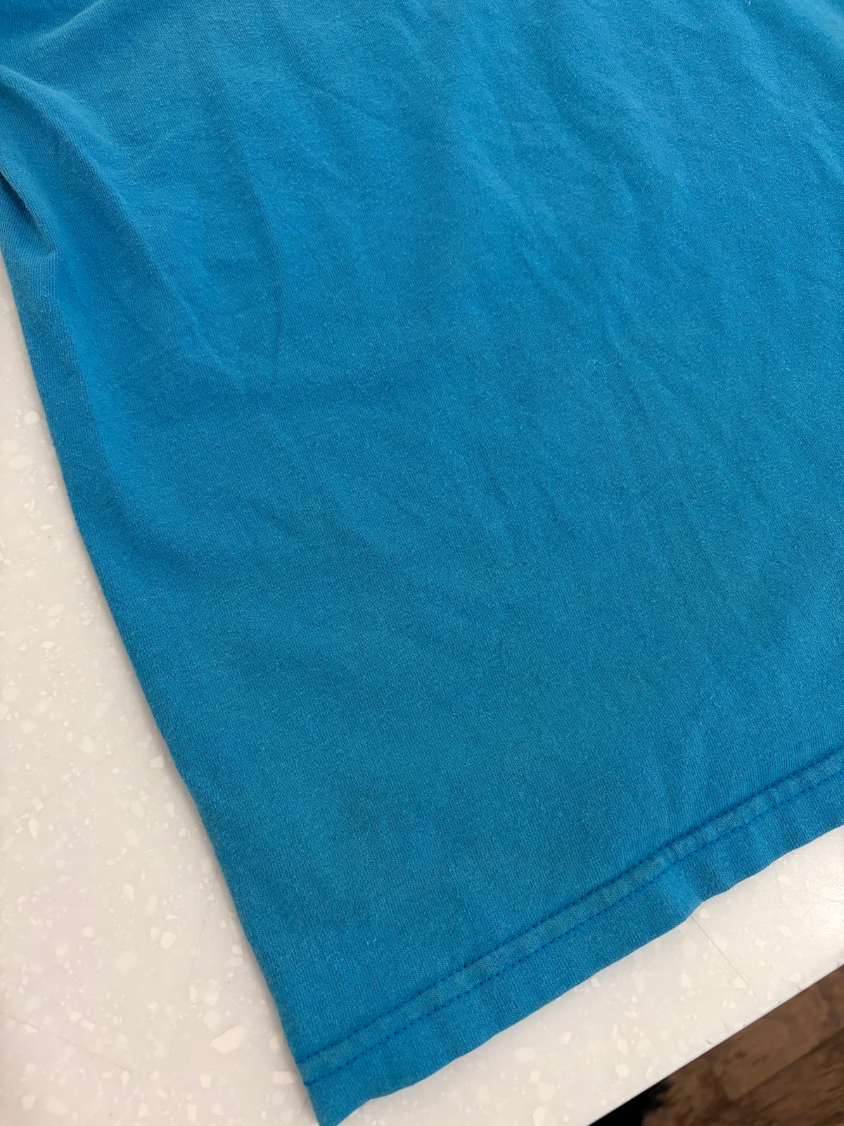 1996 Carolina Panthers Blue Patterned Tee (XL)