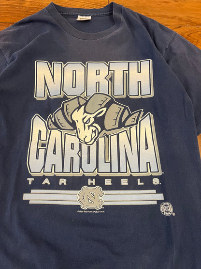 1995 UNC Tar Heels Vintage Faded Tee (XL)