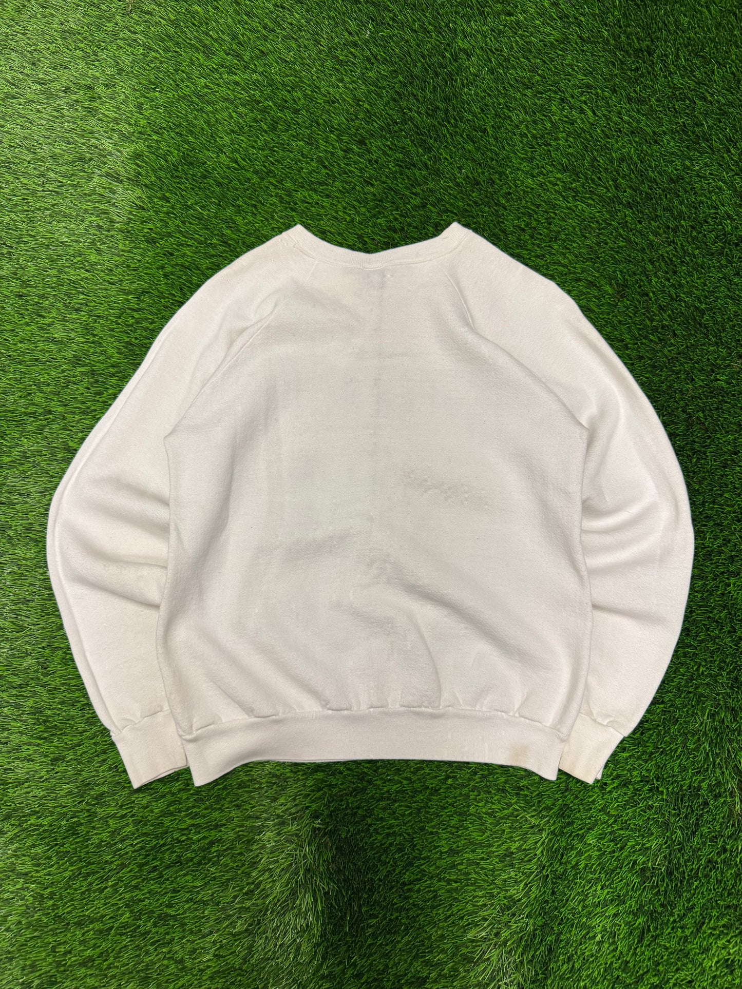 1990 Broncos v 49ers Super Bowl White Crewneck (M)
