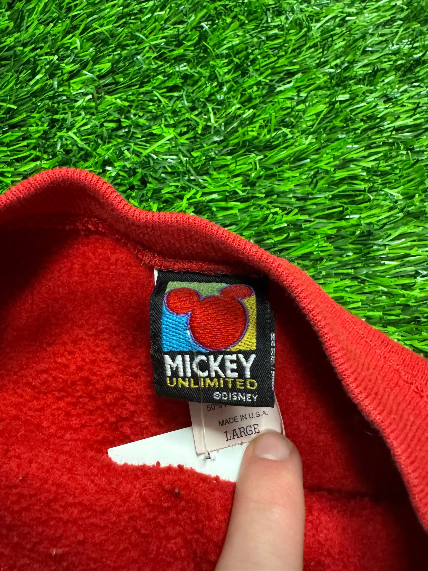 90s Mickey Mouse Vintage Disney Graphic Crewneck (L)