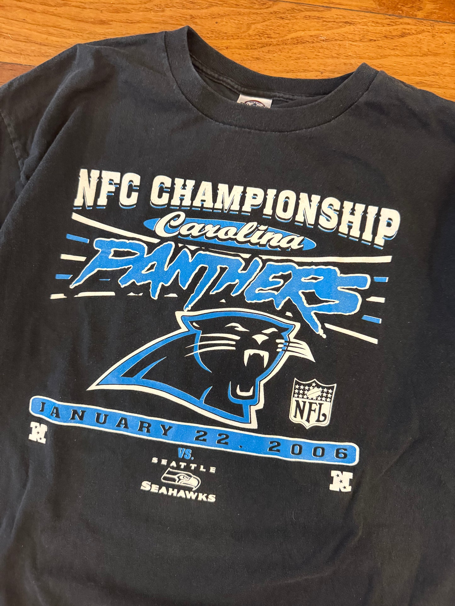 2006 Carolina Panthers NFC Championship Long Sleeve Shirt (XL)