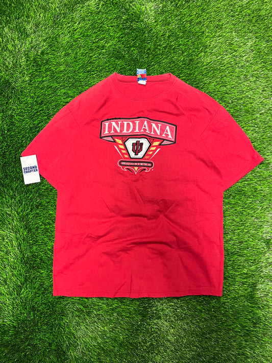 90s University of Indiana Hoosiers Embroidered Tee (L)
