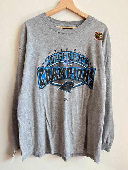 2003 Carolina Panthers NFC Champs Essential Long-Sleeve Shirt (XL)