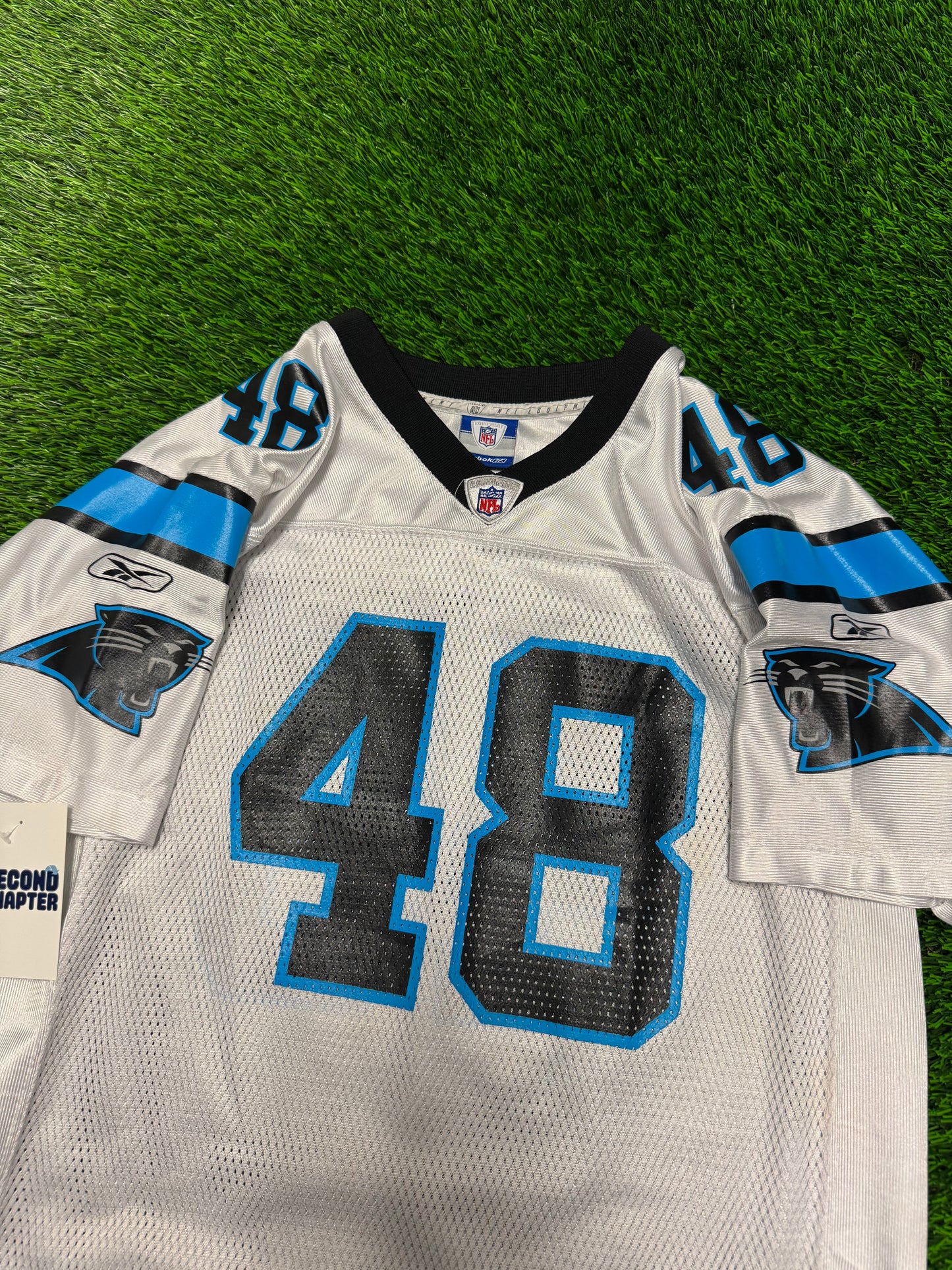 Carolina Panthers Stephen Davis #48 Reebok Jersey (Youth XL)