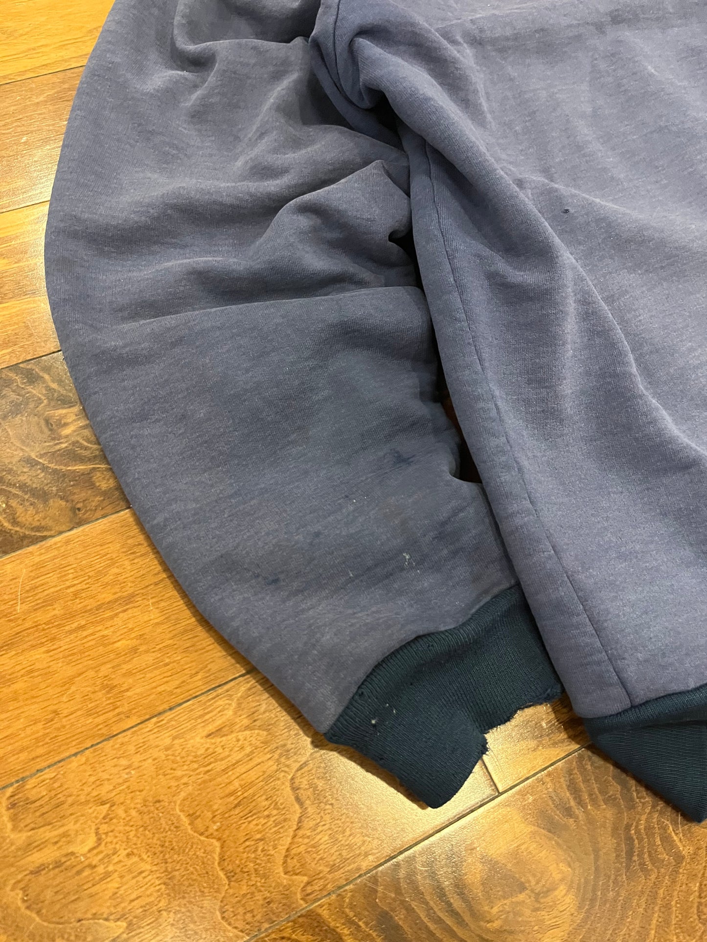 90s Carhartt Waffle Knit Vintage Faded Zip Up Hoodie (XXL)