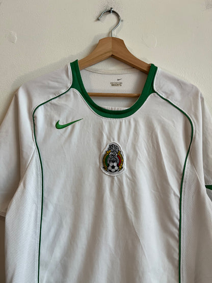 2004 Mexico Away Kit Soccer Jersey (S)