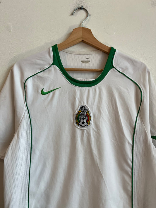 2004 Mexico Nike Away Kit Soccer Jersey (S)